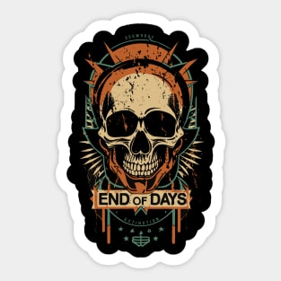 End of Days 3 Sticker